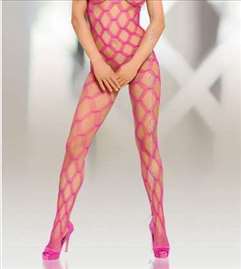 Neon pink fish net mreža 