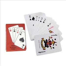 Poker karte Mini Red