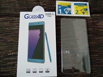  Folija za ekran GLASS 4D Samsung Note 7 NOVO Bela