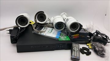 AHD komplet video nadzora sa 4 kamere 2.0MP video 