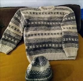 Sirogojno džemper i kapa