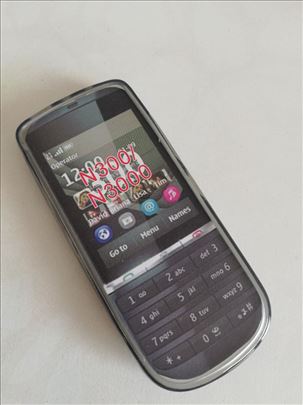 Nokia Asha 300 Silikon futrola +zastita ekrana