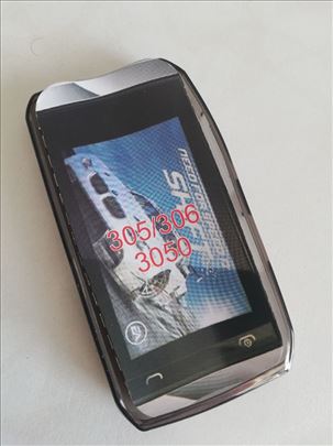 Nokia Asha 305/306 Silikon futrola 