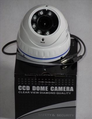 Full HD IR dome nocna kamera sa 6 Dioda