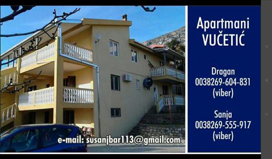 Crna Gora, Šušanj, apartman