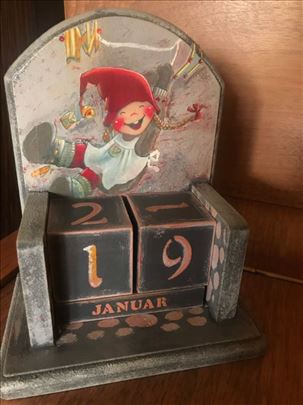 Trajni kalendar, "Crvenkapa", unikat