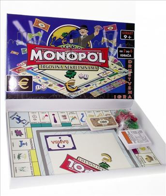Monopol društvena igra na srpskom