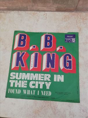 Mala gramafonska ploča B.B. King Summer in the cit
