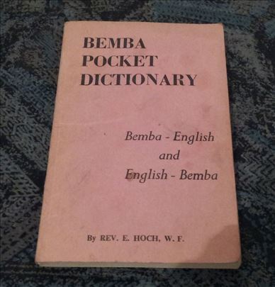 Zambijsko-engleski rečnik: Bemba Pocket Dictionary