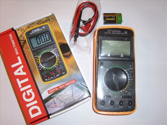 Digitalni multimer DT9205A -veoma precizan
