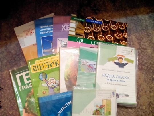 Prodajem polovne udžbenike za osnovnu školu