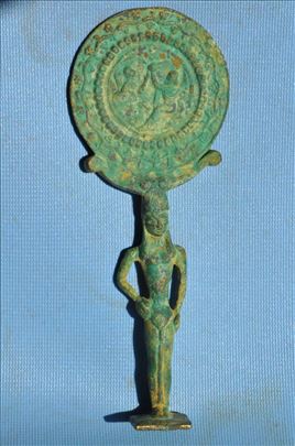 Stari Egipat ogledalo od bronze