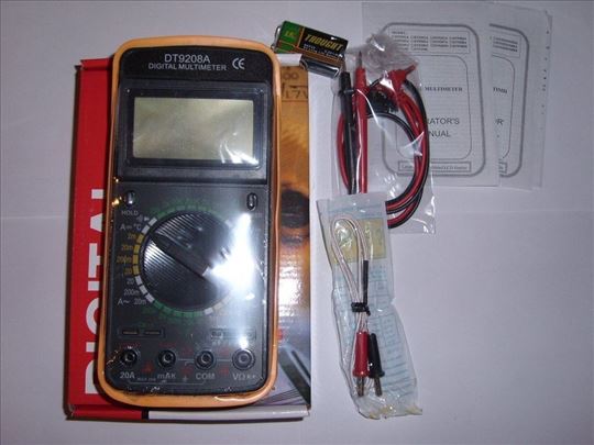 Unimer DT9208A-digitalni multimer sa temperaturom