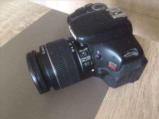 Canon EOS 600d + Lens 18-55 mm