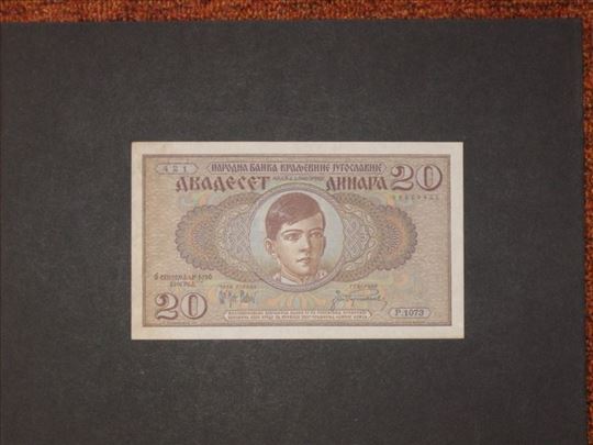 20 Dinara 1936