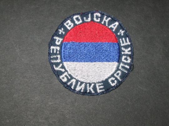 Vojska Rep. Srpske - vezeni ševron 