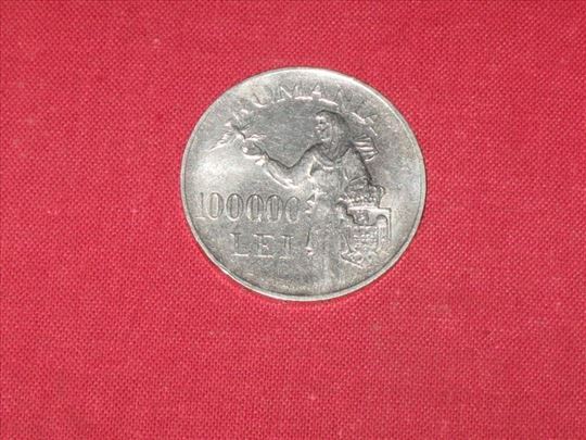 100 000 Lei 1946 , srebro