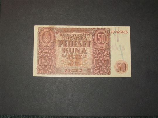 50 Kuna 1941