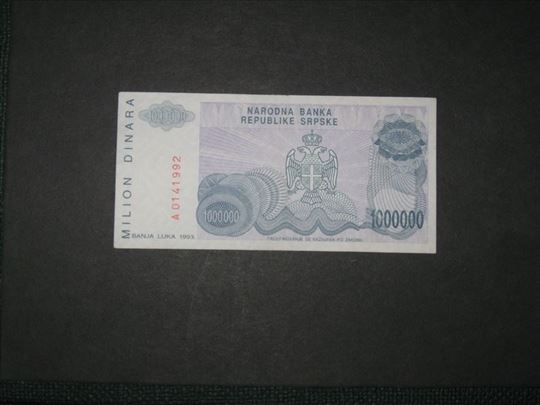 1 Milion Dinar 1993