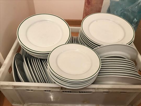 2 seta tanjira za restoran ili kućnu upotrebu