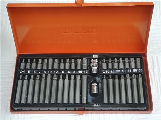 Set torex spline i busa 40 kom