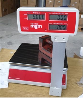Vaga do 30kg, baždarena