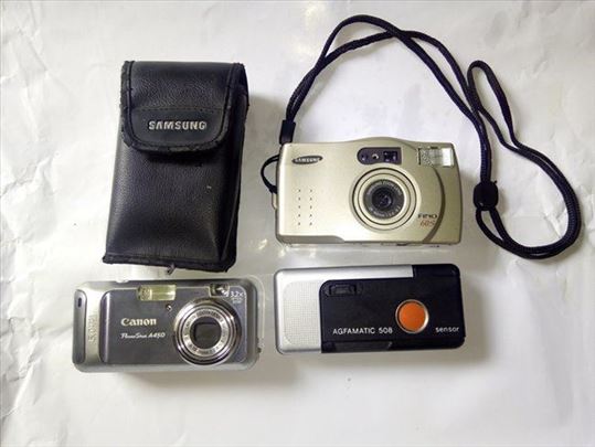  Samsung Fino 60S,Agfamatic 508 Pocket,Canon 
