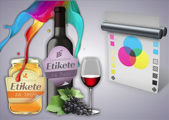 Etikete za tegle 