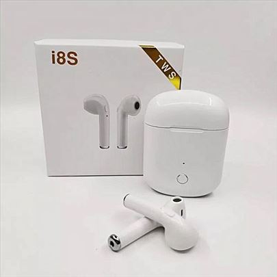 Bluetooth bežične slušalice i8S, nov model
