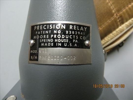 Precision Relay Valve Model 671 - Novo