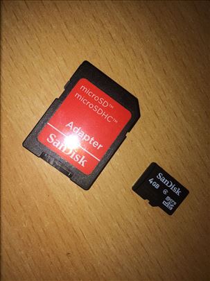 Memorijska kartica Micro SD 4GB