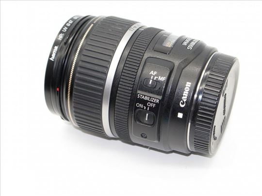 Canon 17-85mm f/4-5.6 IS USM + Hama UV filter