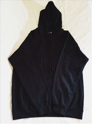 Crni duks topao, pamucni, americke proizvodnje ALS