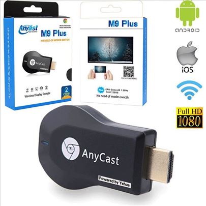 Anycast M9 plus HDMI FullHD TV stick 