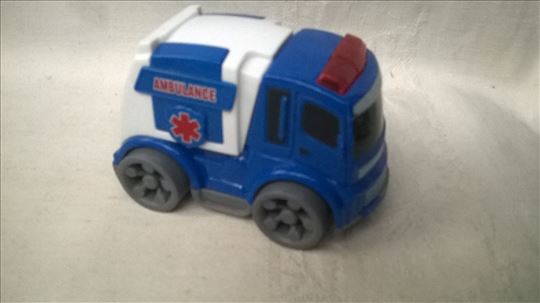 Autić Ambulance sa inercionim motorom,8 cm.,plast