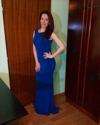 401) Prelepa sirena haljina od likre više boja