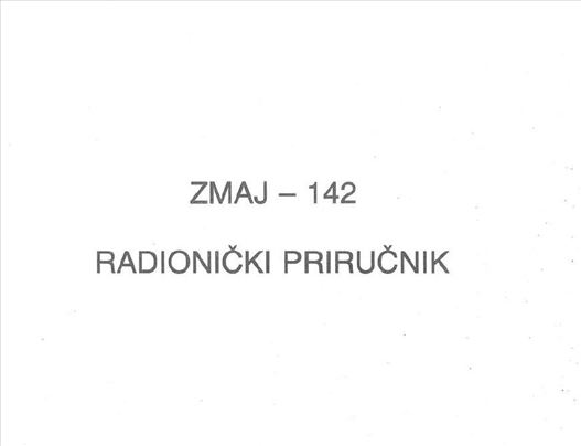 Zmaj 142 - Radionički priručnik 