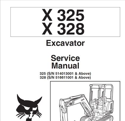 Bobcat X325 - X328 Radionički priručnik
