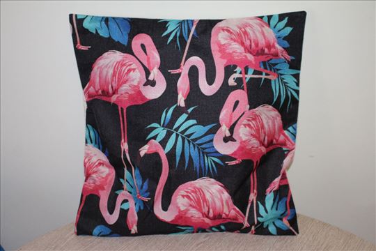 Prelepa jastučnica flamingo - dezen 2 - nov!