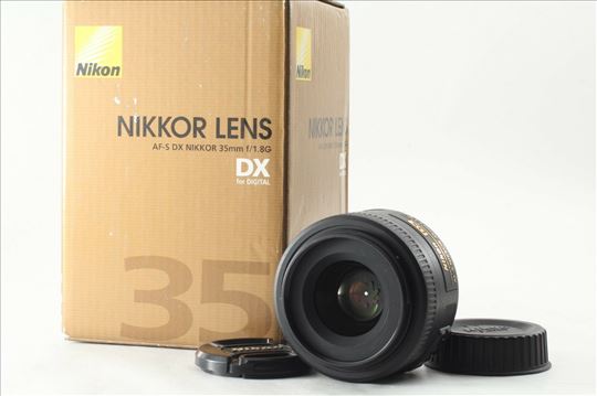 Nikon 35mm 1.8G DX - kao nov