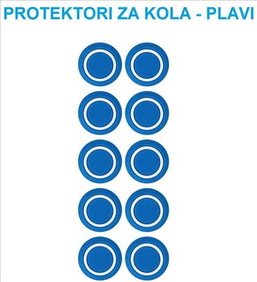 Protektori okrugli ukrasni za branike kola - Plavi