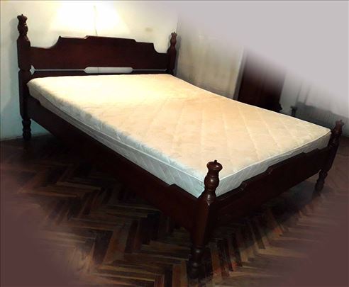 Retro francuski ležaj, bračni krevet