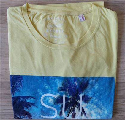 Esprit žuta majica sa printom, veličina XXL - Novo