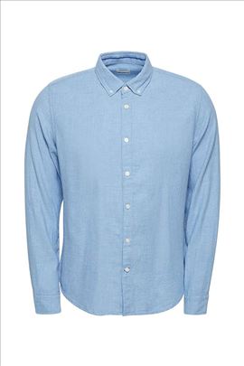 Esprit svetlo plava košulja, fishbone tkanje, XXL