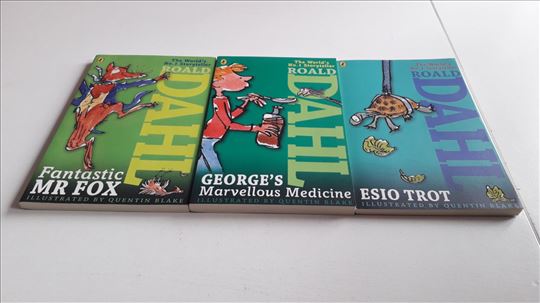 3 knj. Roald Dahl The world's No. 1 Storyteller 