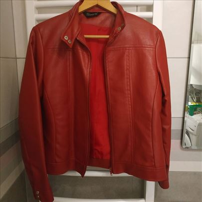 Crvena jakna eko koža