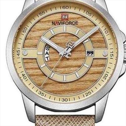 Bez elegantni sat u mahagoni stilu