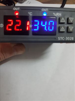 Termostat 220V 10 amp AC - regulator vlage i temp.