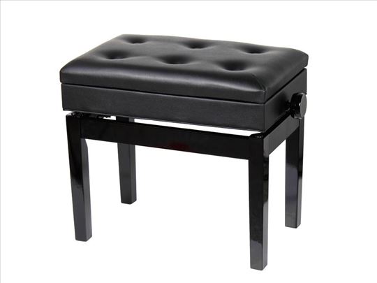  Klavirske stolice dostupne u crnoj i beloj boji, 