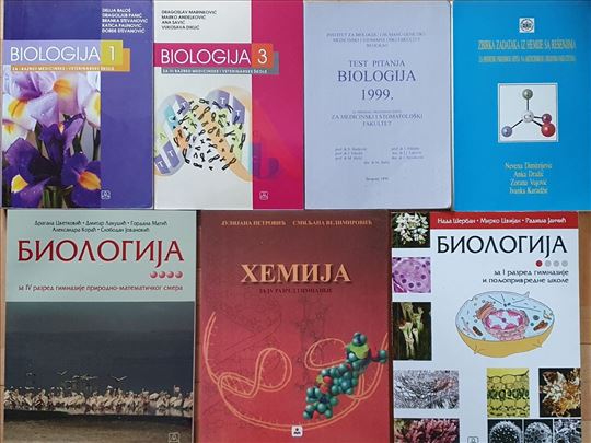 Prijemni ispit za Medicinu, i  Farmaciju udžbenici